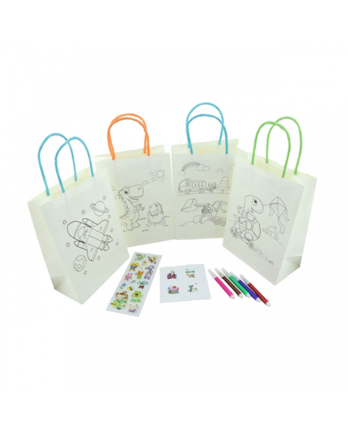 Bolsa para colorear niño
