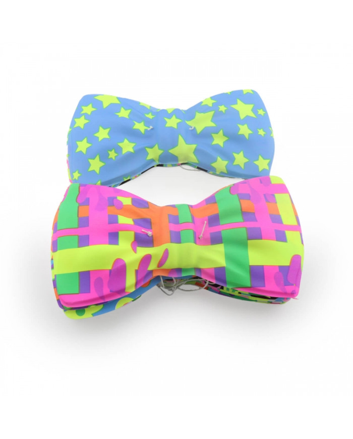 Corbatín Neón Impreso X 12